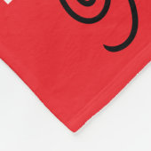 Kerstkat Fleece Deken (Hoek)