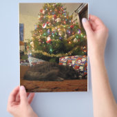Kerstkat Flyer (Hand)