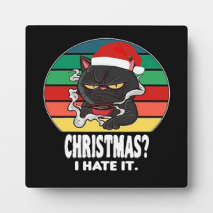 Kerstkat fotoplaat