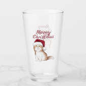 kerstkat glas (Voorkant)