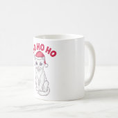 Kerstkat Ho Ho Ho Koffiemok (Voorkant rechts)