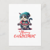 Kerstkat  informatiekaartje (Achterkant)