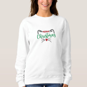kerstkat, kawaii, schattig, anime, meuway kerst, trui