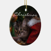 kerstKat Keramisch Ornament (Rechts)