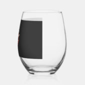 Kerstkat Kerstman Boom Vector Wijnglas Zonder Voet (Rechts)