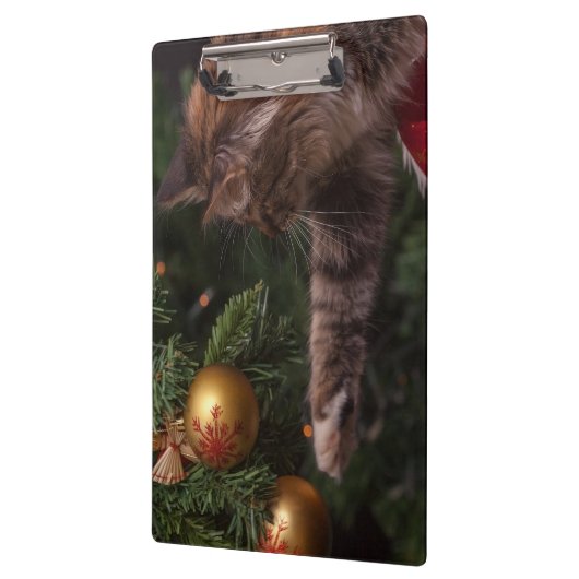 kerstkat klembord (Links)