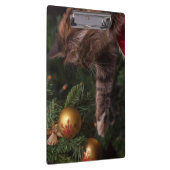 kerstkat klembord (Rechts)