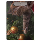 kerstkat klembord (Voorkant)