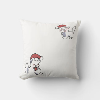 Kerstkat Kussen