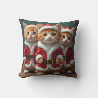 kerstkat kussen