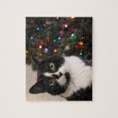 kerstkat legpuzzel (Verticaal)