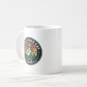 Kerstkat Lieve Kittens Design - Kerstkat Cl Koffiemok (Voorkant links)