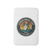 Kerstkat Lieve Kittens Design - Kerstkat Club Badmat (Voorkant Verticaal)