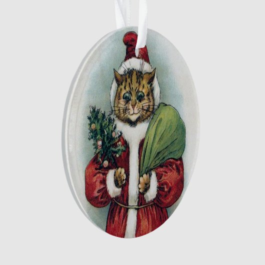 Kerstkat, Louis Wain Ornament (voorkant)