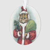 Kerstkat, Louis Wain Ornament (voorkant)
