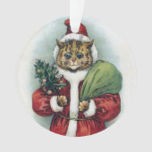 Kerstkat, Louis Wain Ornament (voorkant)
