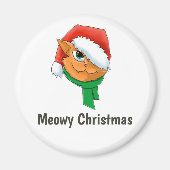 kerstkat magneet (Voorkant)