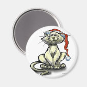 kerstkat magneet (Voorkant / Achterkant)