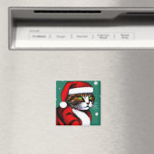 kerstkat Magnet (Insitu (Vaatwasser))