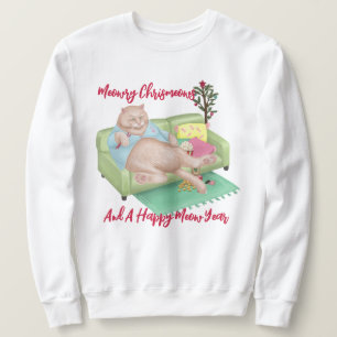 kerstkat - Meowry Kerstshirt Trui
