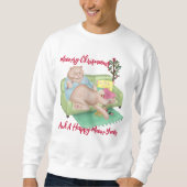 kerstkat - Meowry Kerstshirt Trui (Voorkant)