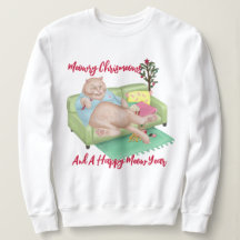 kerstkat - Meowry Kerstshirt