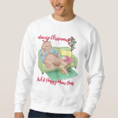 kerstkat - Meowry Kerstshirt Trui (Voorkant)