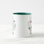 Kerstkat Mok Geschenk voor Kat Liefhebbers (Midden)