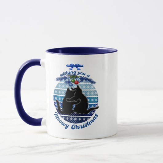 kerstkat-Mokken, Meowy Kerstmis Mok (Links)