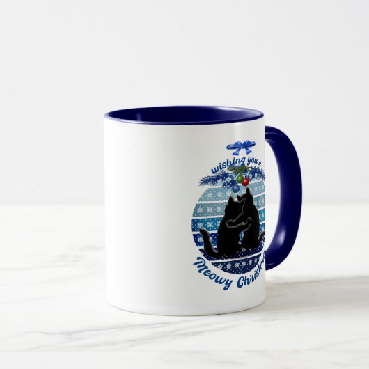 kerstkat-Mokken, Meowy Kerstmis Mok (Voorkant rechts)