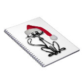 kerstkat notitieboek (Rechterzijde)