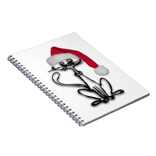 kerstkat notitieboek (Rechterzijde)