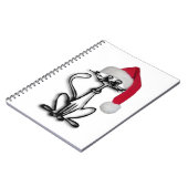 kerstkat notitieboek (Linkerzijde)