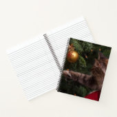 kerstkat notitieboek (Binnen)
