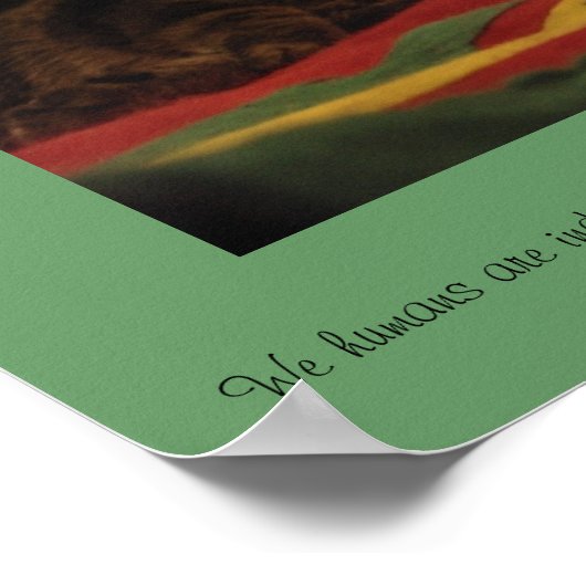 kerstkat poster (Hoek)