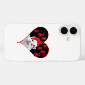 Kerstkat - Schattig en Festief Kattenontwerp Case-Mate iPhone Case (Achterkant (horizontaal))
