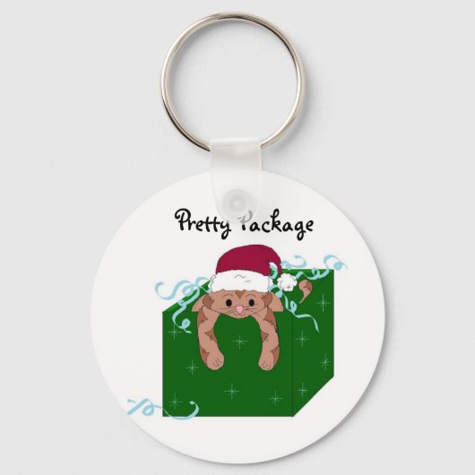 kerstKat Sleutelhanger (Voorkant)