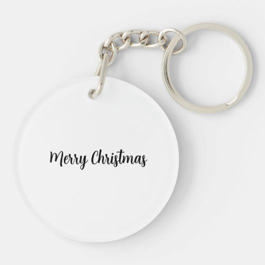 Kerstkat Sleutelhanger (Achterkant)