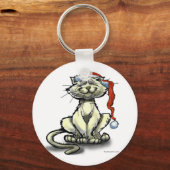 kerstkat sleutelhanger (Voorkant)