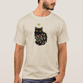 kerstkat t-shirt