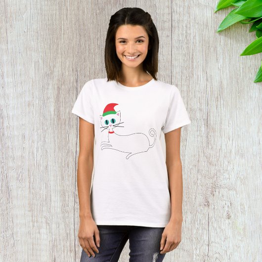 kerstkat t-shirt