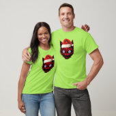 kerstkat t-shirt (Unisex)
