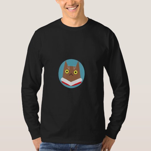 kerstkat t-shirt (Voorkant)