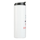Kerstkat  thermosbeker (Gedraaid links)