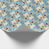 Kerstkat van Audrey en keukenpapier Cadeaupapier (Hoek)