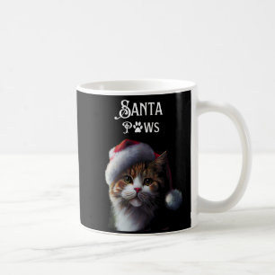 Kerstkat van Santa Paws Koffiemok