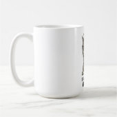 Kerstkat “We verhuizen" Koffiemok (Links)