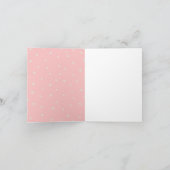 kerstkat Wenskaart (Binnen)