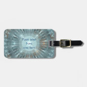 Kerstkathedraal Bagagelabel (Voorkant horizontaal)