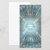 Kerstkathedraal Bedankkaart (Voorkant / Achterkant)